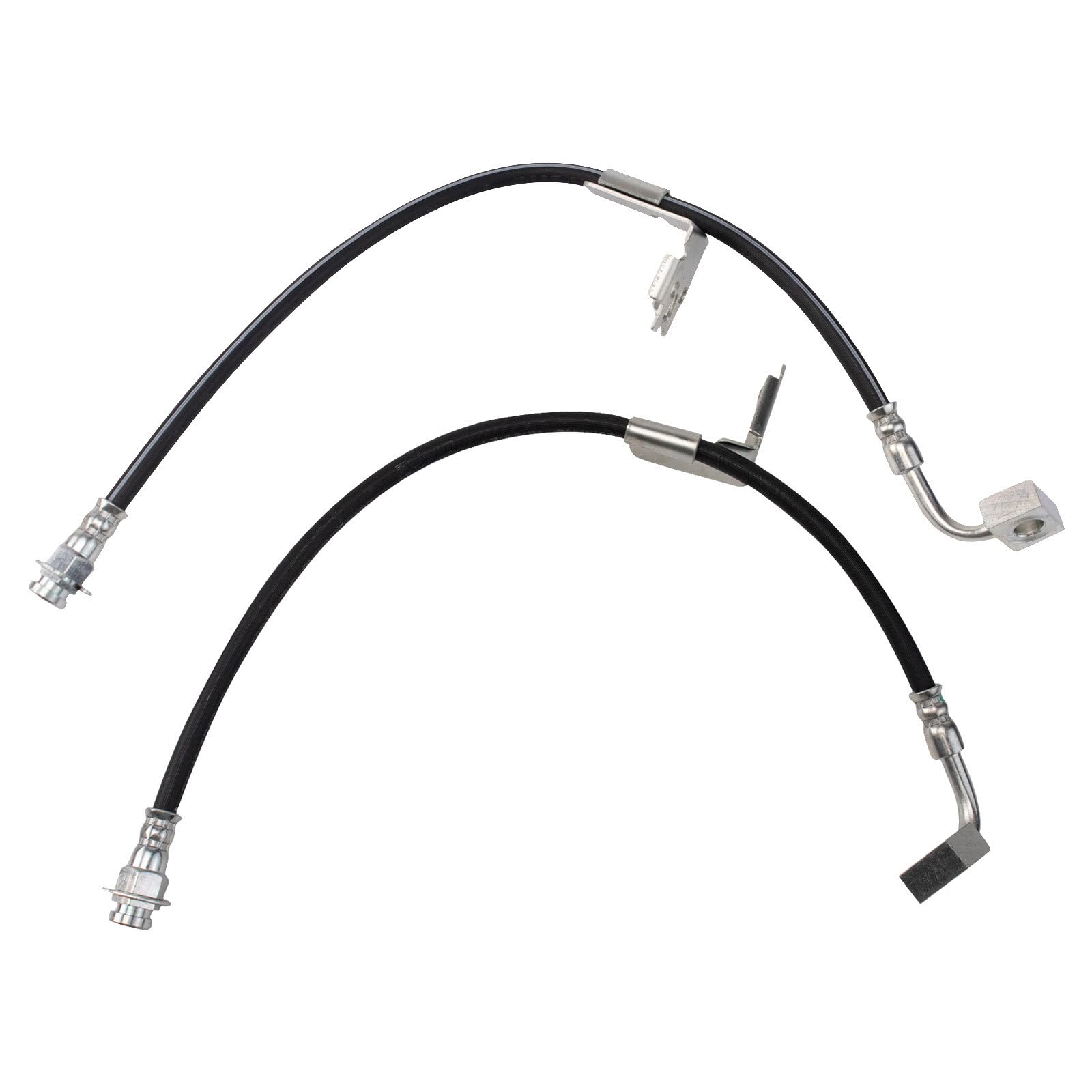TRQ Rear Brake Hose Set