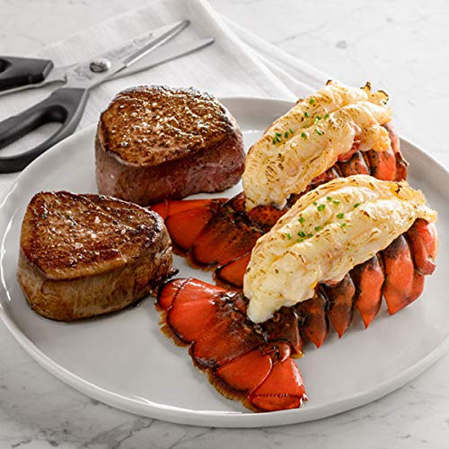 Lobster Gram |Two Fresh Maine Lobster Tails 8-10 oz. & 2 8 oz