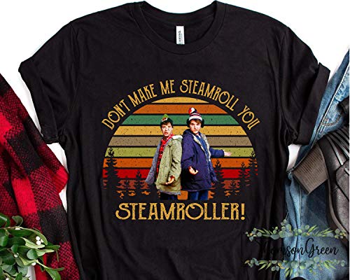News Vintage Bobs & Dougs Mckenzie Shirt Dont Make Me Steamroll T-shirt Strange Brew Tee Funny Classic 80s Movie Christmas