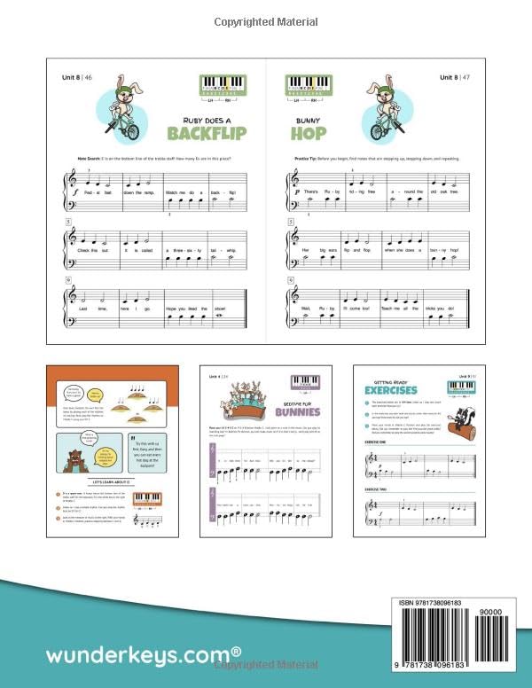 WunderKeys Primer Piano Book One - Image 2