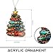 Car Ornament – Classic Car Christmas Decor– Retro Muscle Car Ornament – Christmas Tree Decoration – Christmas ornament 2025 – White elephant gifts - Xmas Tree Funny Decoration