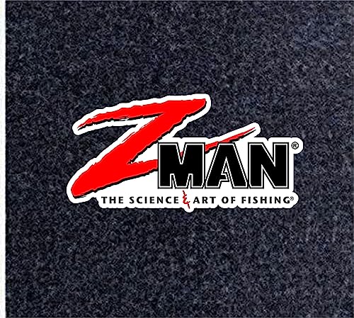 Compatible with ZMAN BAITS LURES HOOKS BASS FISHING BOAT CARPET DECALS GRAPHICS BONUS DECAL!! (Dimensions: 6')
