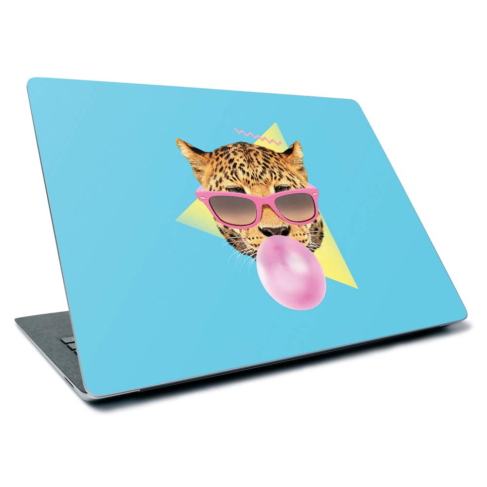 MightySkins Vinyl Decal For Microsoft Surface Laptop 3 13.5" - Bubble Gum Cheetah Protective Skin
