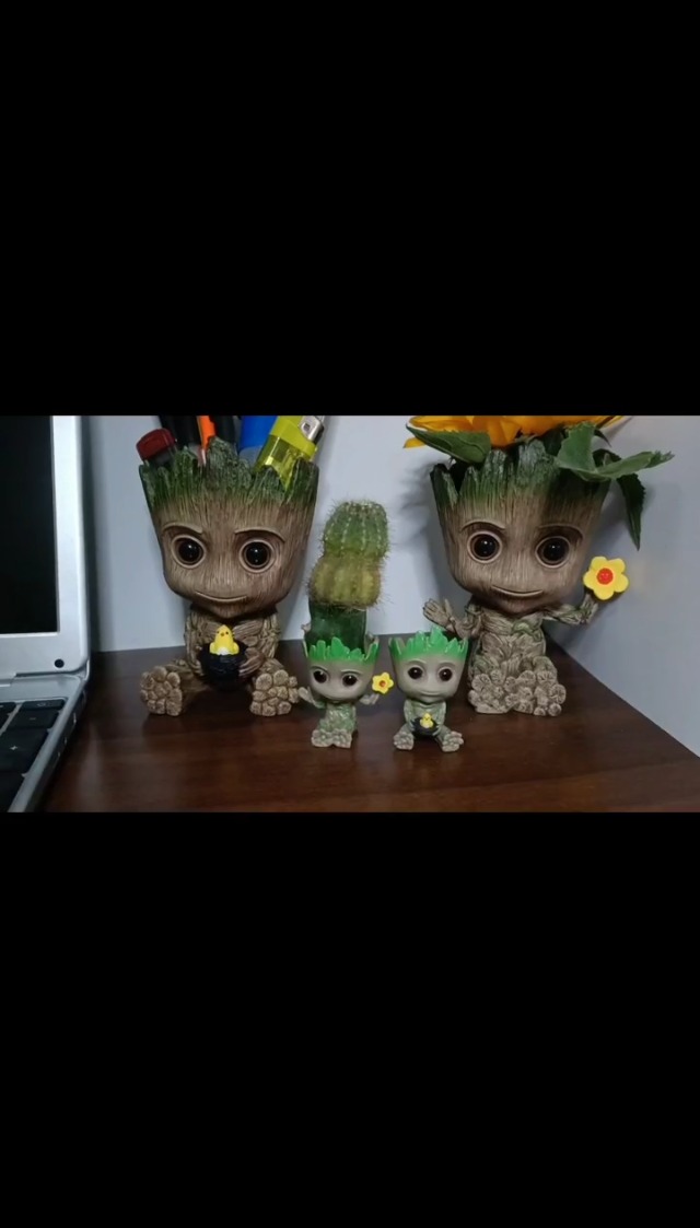Vaso Da Fiori Treeman Baby Groot Vaso Da Fiori Per Piante Grasse Piante Verdi Carine Vaso Da Fiori Guardiani~p147769165