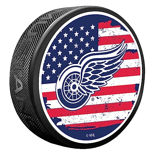Sports Decor Detroit Red Wings Puck - Patriot
