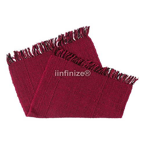 Tapis de sol ethnique réversible en coton pour protéger les sols - 4