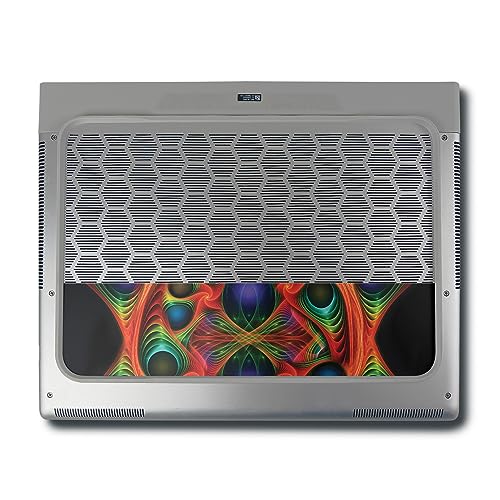 Image of MightySkins Skin Compatible with Alienware X16 R1 (2023) Full Wrap Kit - Fabric Fractal | Protective, Durable, and Unique Vinyl Decal wrap Cover | Easy to Apply & Change Styles | Made in The USA