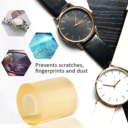 Image of 8Cm Anti-Static Clear Protective Film, Watch Clock, Jewelry Protector Tape, Antistatic Film
