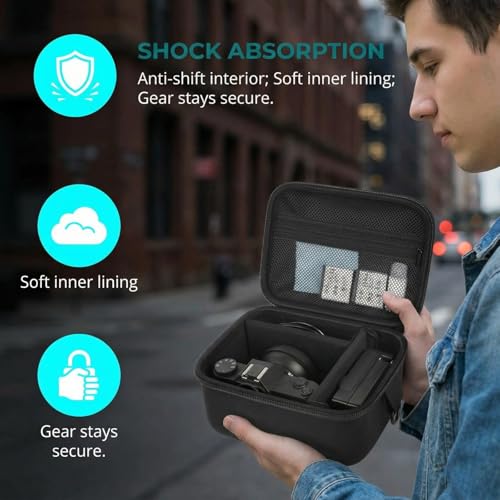 Funda grande para cámara 4K Vlogging jet black miniatura 3