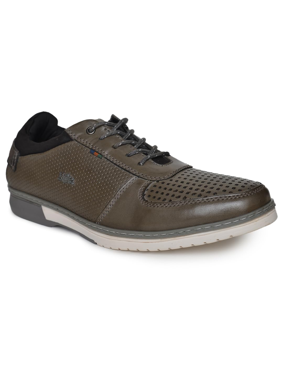 Buckaroo Harvard Genuine Leather Grey Casual Shoes for Mens: Size UK 6 (B0CKZBWN1R) Amazon Price History, Amazon Price Tracker