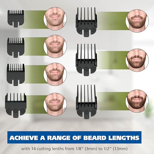 Wahl Groomsman Rechargeable Beard Trimmer kit for Mustaches, Nose Hair, and Light Detailing and Grooming with Bonus Wet/Dry Battery Nose Trimmer – Model 5622v by Wahl - Image 4