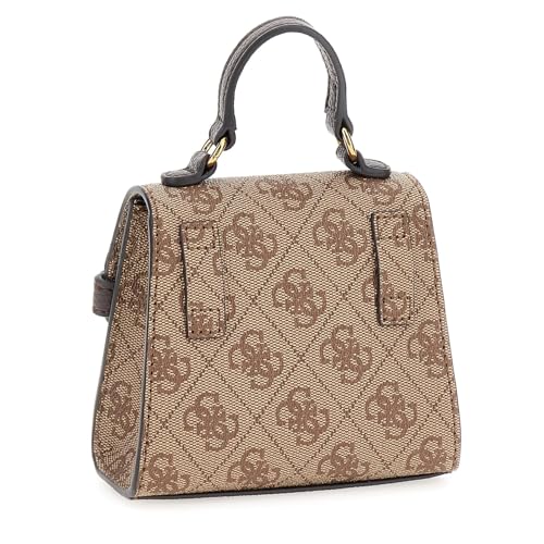 Image of GUESS Women's Printed Satchel Bag| Ladies Purse Handbags | Gift For Ladies
