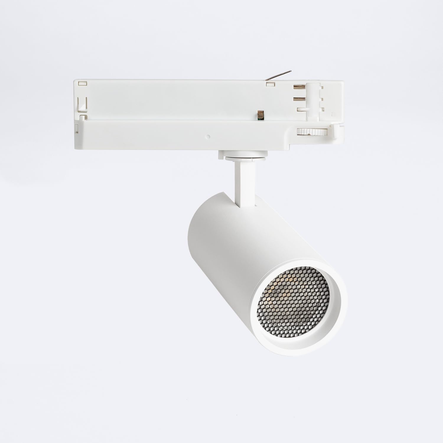 LEDKIA Foco Carril LED Trifásico 20W Fasano Antideslumbramiento CCT Selecci