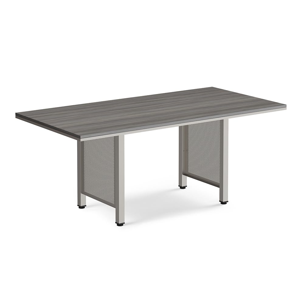 NBF 6'x 3' Conference Tables - Laminate Conference Room Tables - Durable Office Meeting Table - Training Tables for Brainstorming Collaboration