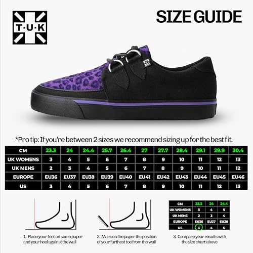 Image of TUK Suede Creeper Sneaker Shoes for Women and Men, D Ring Lace Up Shoes
