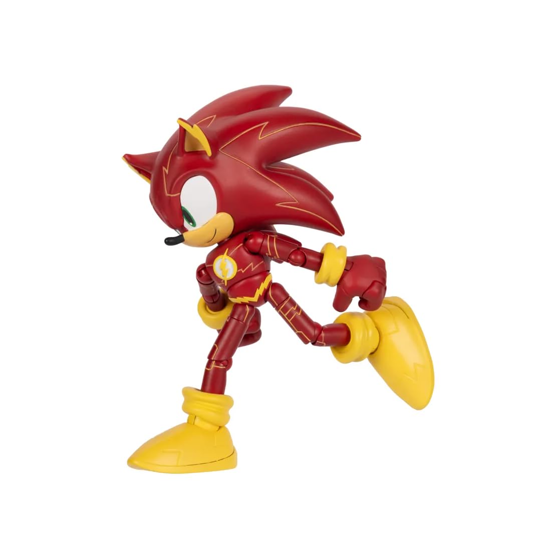 DC x Sonic – Multipack de Figuras de acción, Licencia Oficial Jakks Pacific, Incluye Figuras de 13 cm Sonic, Silver y Shadow, más Figura de 18 cm Darkseid; Shadow como Batman con luz integrada