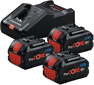 Bosch Bosch 0615a5004y Procore Kit 18V with 3 8Ah Batteries and 18V-160 Gal Charger