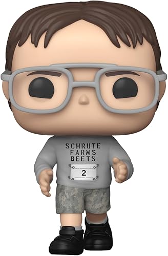 Miniatura 2 de Funko POP! TV The Office - Fun Run Dwight Schrute - Figura de vinilo coleccionable - Idea de regalo - Producto oficial - para niños y adultos - Fans