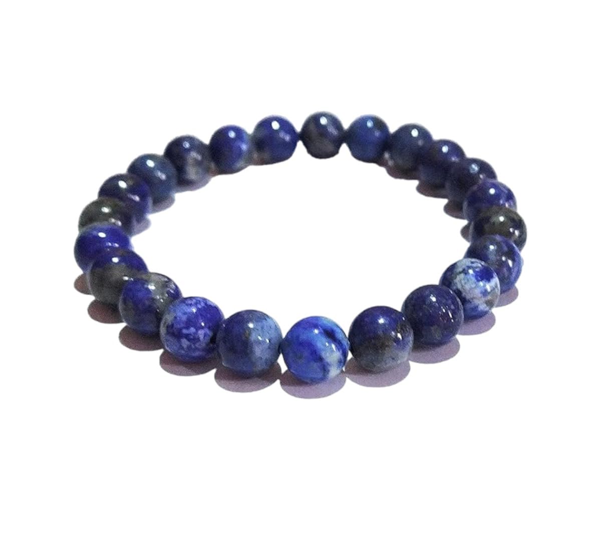 Divine Spirituals Natural Lapis Lazuli Certified Bracelet 8mm Strechable Original Real Crystal Bracelet For Third Eye Chakra, Spiritual Growth, Clarity, Meditation & Inner Peace For Men & Women (B0CPT5GB5J) Amazon Price History, Amazon Price Tracker