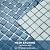 5 Sheets Glass Mosaic Tile, Pool Tile Backsplash for Kitchen Bathroom Shower Wall Swimming Pool (Dark Blue, 4.84 sq.ft)