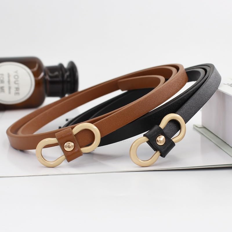 Thin Waist with Dress Suit Sweater Waist Knotted Small Belt Decorative Skirt Belt4