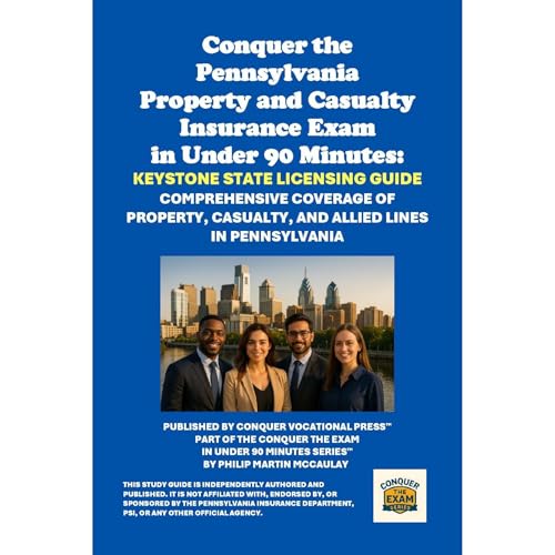 Conquer the Pennsylvania Property and Casualty Insurance Exam in Under 90 Minutes: Keystone State Licensing Guide Audiolibro 