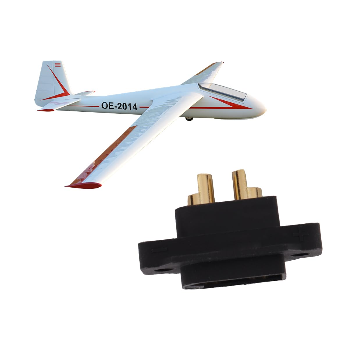 Alide – Juego De 5 Pares De Conectores XT60W-F Y XT60EW-M – Impermeables Y Resistentes A Altas Temperaturas – Para Drones RC, Aviones FPV Y Carreras