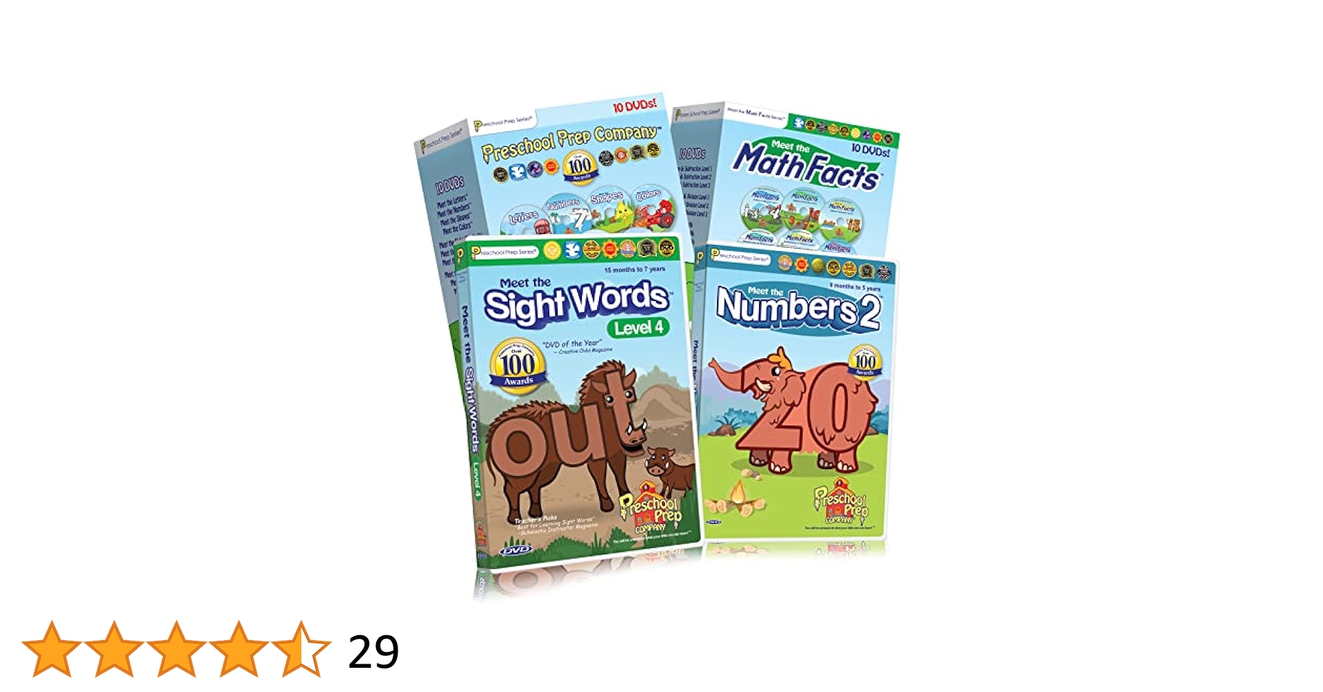 Pal Kids Pre-schooler DVD 4枚組 Pal Kids Pre-schooler DVD 4枚組 Pal Kids Pre-schooler DVD 4枚組