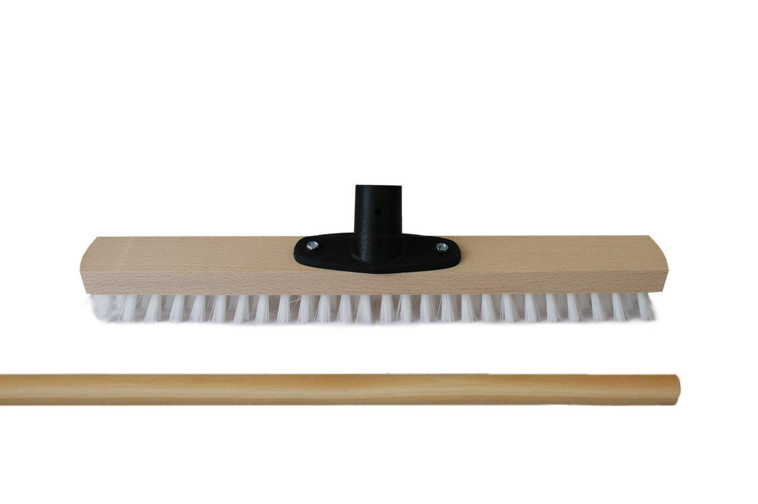 Schrubber PPN - Cepillo de carpintero (40 cm, con soporte para mango), color blanco MIT Stiel