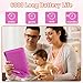 EDDBNi Kids Tablet Android 14 Tablet 10 inch Kids Tablets with Case Quad Core 64GB Dual Camera Parental Controls 2.4G WiFi Educational Tablets (Pink)