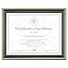 DAXN2709N6T - Gold-Trimmed Document Frame w/Certificate