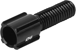 10PCS Black Bike Adjuster Screw, Bike Thumb Shifter Adjuster Screw Road Bike Rear Derailleur Brake Cable Line Screw