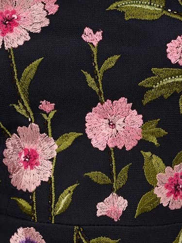 Adrianna Papell Women's Bead Embroidery Dress3