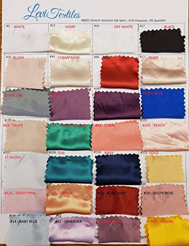 Luxurious Pink Stretch Imitation Silk Satin Charmeuse Fabric - 58/60" Width for Effortless Elegance 3 Luxurious Pink Stretch Imitation Silk Satin Charmeuse Fabric - 58/60" Width for Effortless Elegance - Image 2