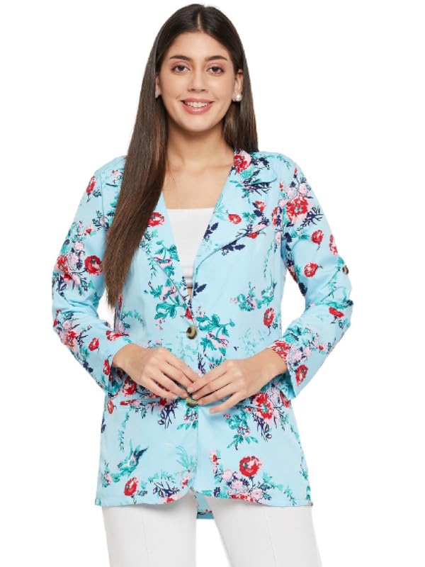 color cocktail FIROZI FLORAL PRINT light shrug -CCT23082735-picture-19