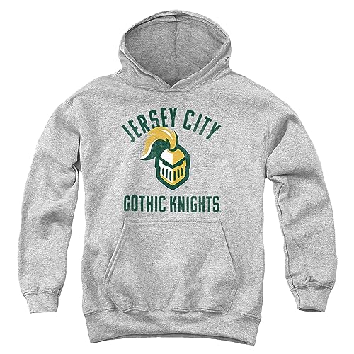 LOGOVISION New Jersey City University Official Gothic Knights Logo Youth Kids Boy/Girls Pull-Over Hoodie