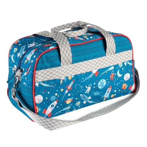 Sac marin pour enfant bleu léger et facile à ouvrir avec imprimé