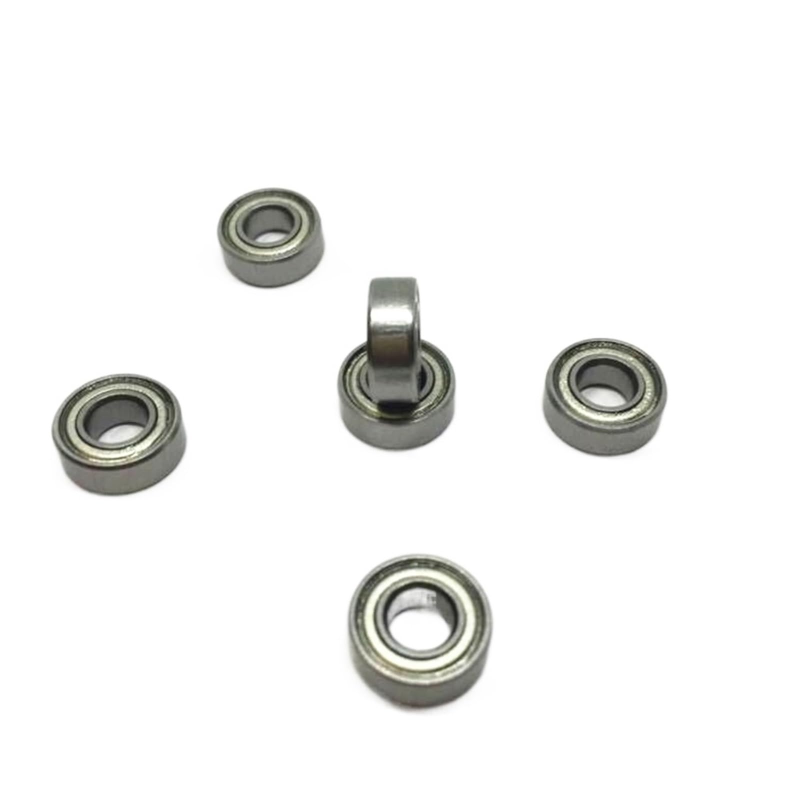 VSPPJYFG Bimetal Seal Shield Micro deep Groove Bearing 10pcs MR115ZZ 5x11x4mm Deep Groove Ball Bearing Miniature Bearing