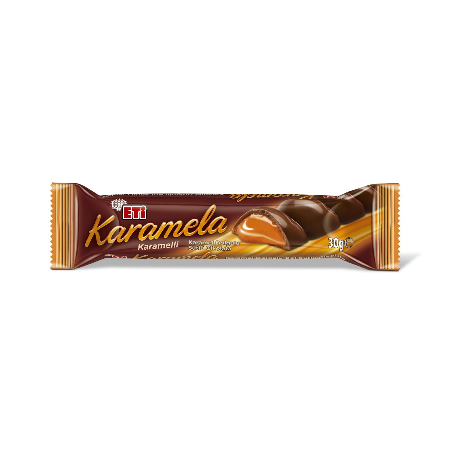 Eti Karamela Karamel Dolgulu Sütlü Çikolata 30 g