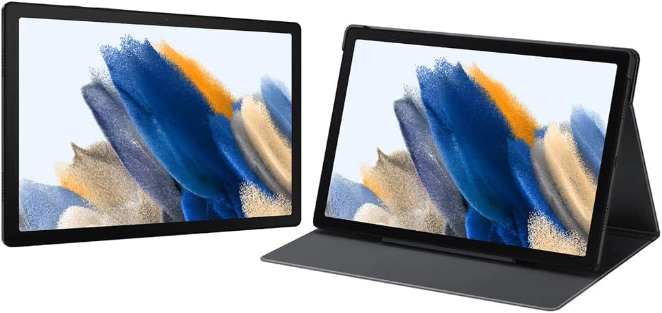 Samsung Galaxy Tab A8 10.5" FHD Touchscreen Android Wi-Fi Tablet, Dark Gray, 64GB Internal Memory, Octa-core Processor, 3GB RAM, 8MP Rear + 5MP Front Camera, Bluetooth v5.0, ASUIAW Extension Cable