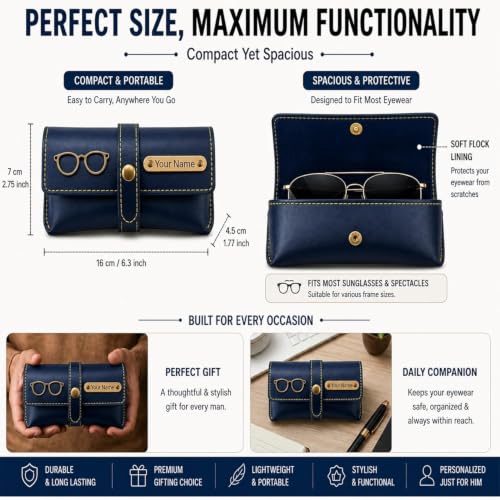 Image of Customized Wallet Combo Gift Set for Men | Faux Leather Wallet, Passport Cover & Keychain with Name & Charm | Personalized Gift for Birthday, Rakhi & Anniversary (Blue wkps)