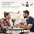 Outsunny 5 Pieces Wicker Patio Dining Set, Foldable Outdoor Table and Chairs, Wicker Furniture Dining Set with Umbrella Hole, Tempered Glass Table, Dark Brown