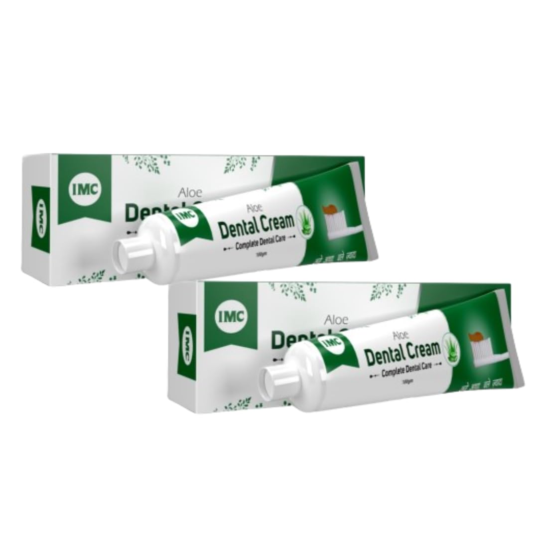 IMC Aloe Dental Cream (Pack of 2, 100gm each) (B0CPF3L4NJ) Amazon Price History, Amazon Price Tracker
