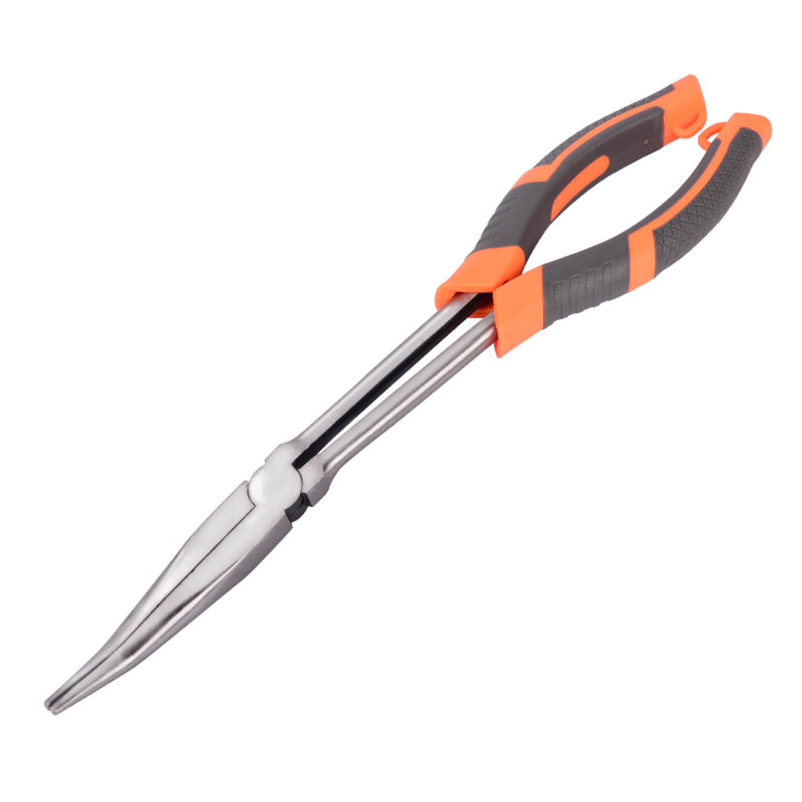Apglsxy A Steel Long Reach Pliers Set Comprising Needle Nose Nd Round Nose Types For Flexible Utomotive Maintenance Long Pliers