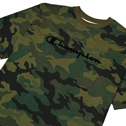 Champion Mens Big And Tall T-Shirts For Men, Camo Shirt, Fig Green 3Xt #TOP1