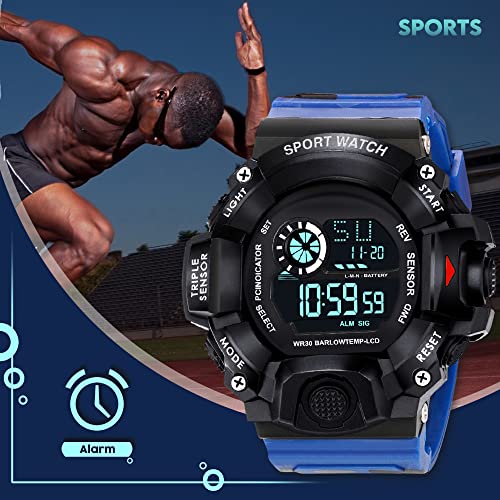 Image of ASGARD Multi Functional Sports Digital Multicolor Dial Men's Watch