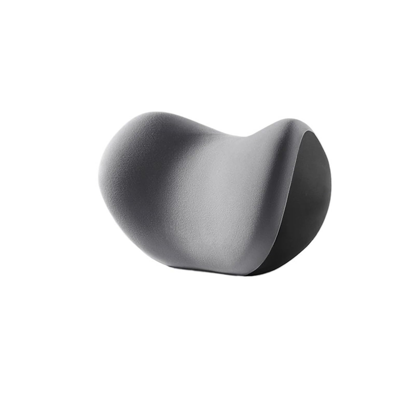 ATUMY Car Seat Pillow Car Headrest Pillow Memory Foam Protective Lumbar Back Support Breathable Seat Pillow Car Headrest(Gray Headrest)