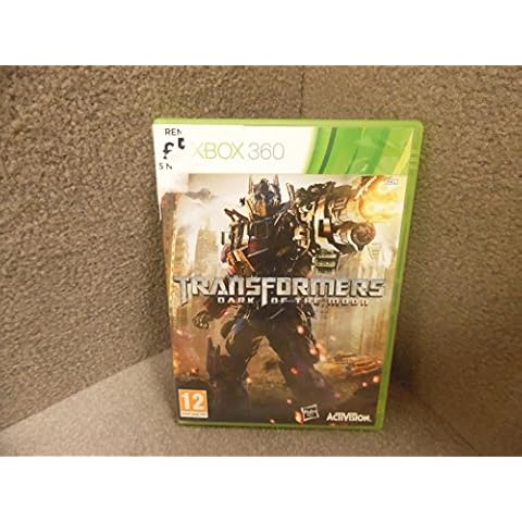 Transformers: Dark of the Moon Xbox 360 Game Cover