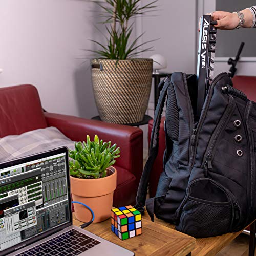 Alesis V-Mini - Draagbare 25-toetsen USB MIDI keyboard controller met vier gevoelige pads met achtergrondverlichting… - Image 5