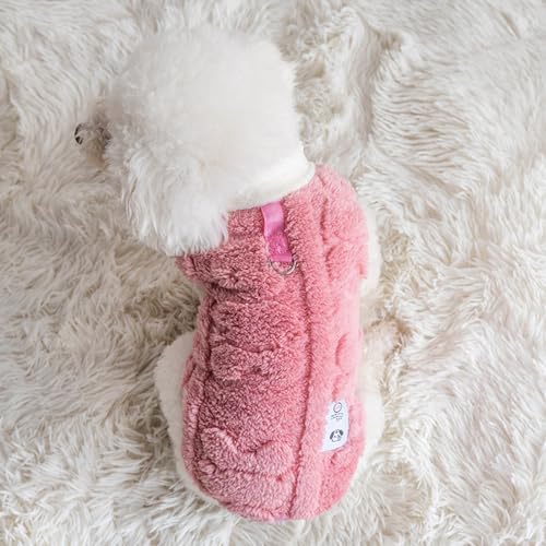 犬 服 小型犬 子犬 ペット 服 モコモコ 柔らかい ノースリーブ タンクトップ パピー服 犬袴 dリング付き 防寒 暖かい 猫 舐め防止 犬 ハロウィン衣装 お洒落 お散歩 お出かけ コスプレ ハロウィン 部屋着 寝間着 着脱簡単 抜け毛防止